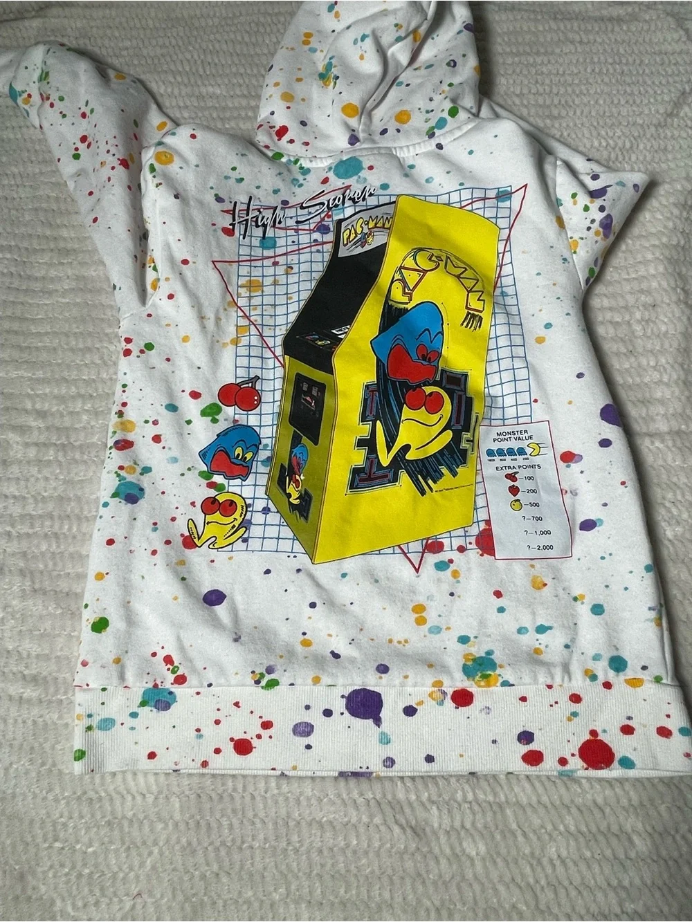 Size 8 kids PAC MAN Sweater